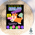 Puppy Dog Invitation – Cute Animal Kids Birthday Printable
