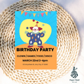 Colorful Clown Invitation – Circus Birthday Party Design