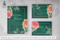 423 Elegant Watercolor Floral Wedding Card Set