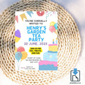 Afternoon Tea Invitation – Elegant Garden Party Theme