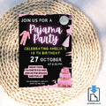 Pyjama Party Invitation – Sleepover Birthday Design